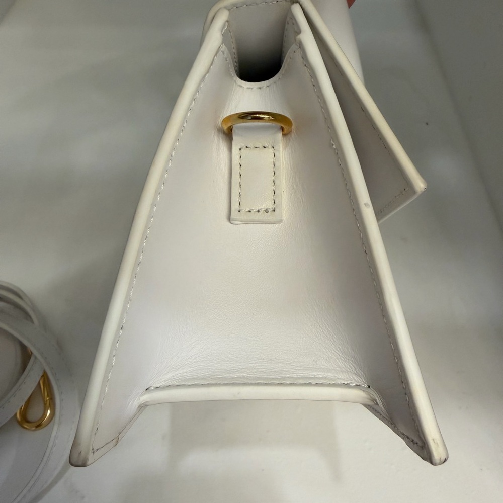 Jacquemus White MEDIUM top handle bag - Picture 11 of 12